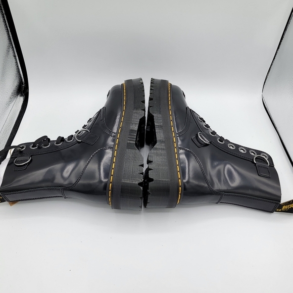 Dr. Martens Jadon Boots Alt Black Buttero NWT #2616 - Picture 13 of 16